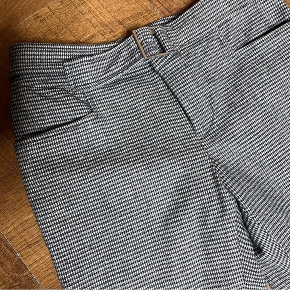 Simon Miller Hazen Houndstooth Wool-Blend Straight Leg Pants - Picture 4 of 6